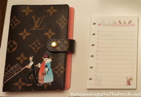 replica louis vuitton agenda|Louis Vuitton to do list.